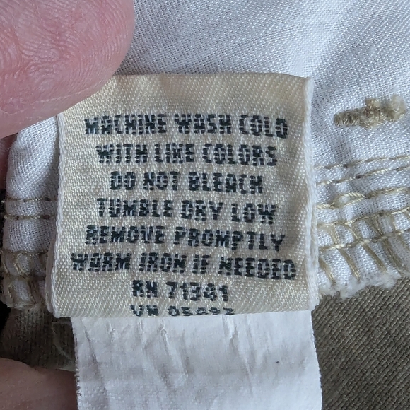 L.L.Bean Classic Fit Skirt Size 6 Stretch Khaki Colored - Picture 8 of 12